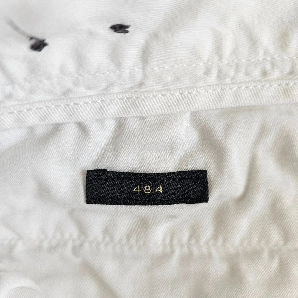Men's J. Crew 484 Slim Fit Stretch  White Jeans 30x32.  Excellent Condition
